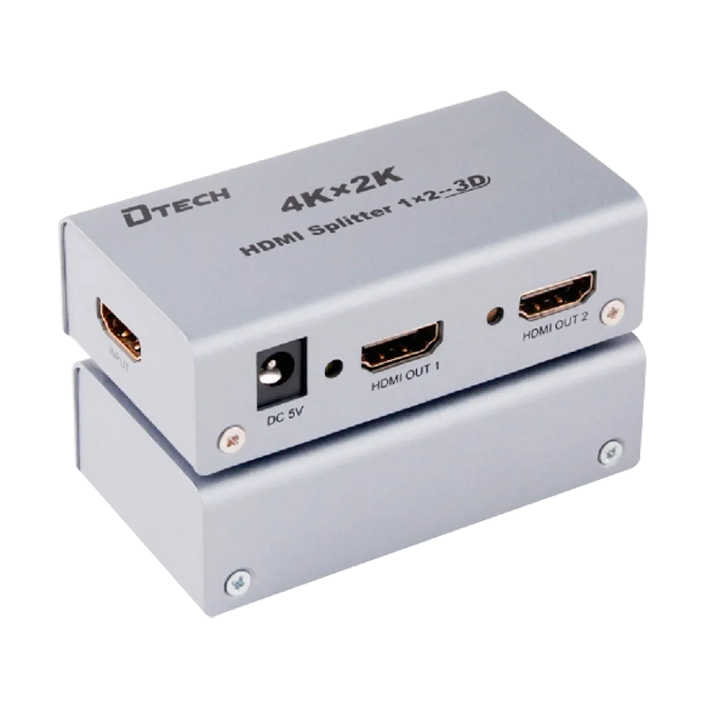 Splitter HDMI 1:4 4K HDMI-SPLITTER-2-4K Distribuidor Vídeo