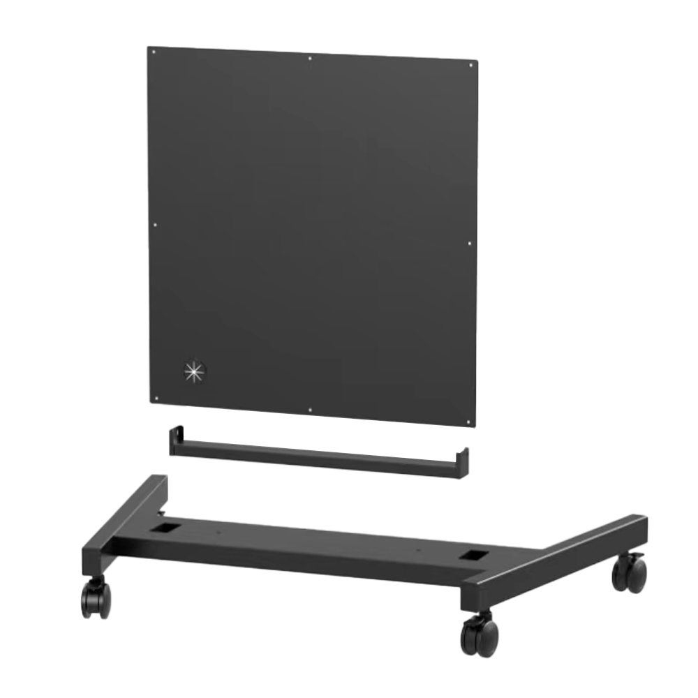 Soporte pantalla Ruedas VESA 800x600 150 kg máx Iboard IB-EST009-W-WHEELS - Imagen 3