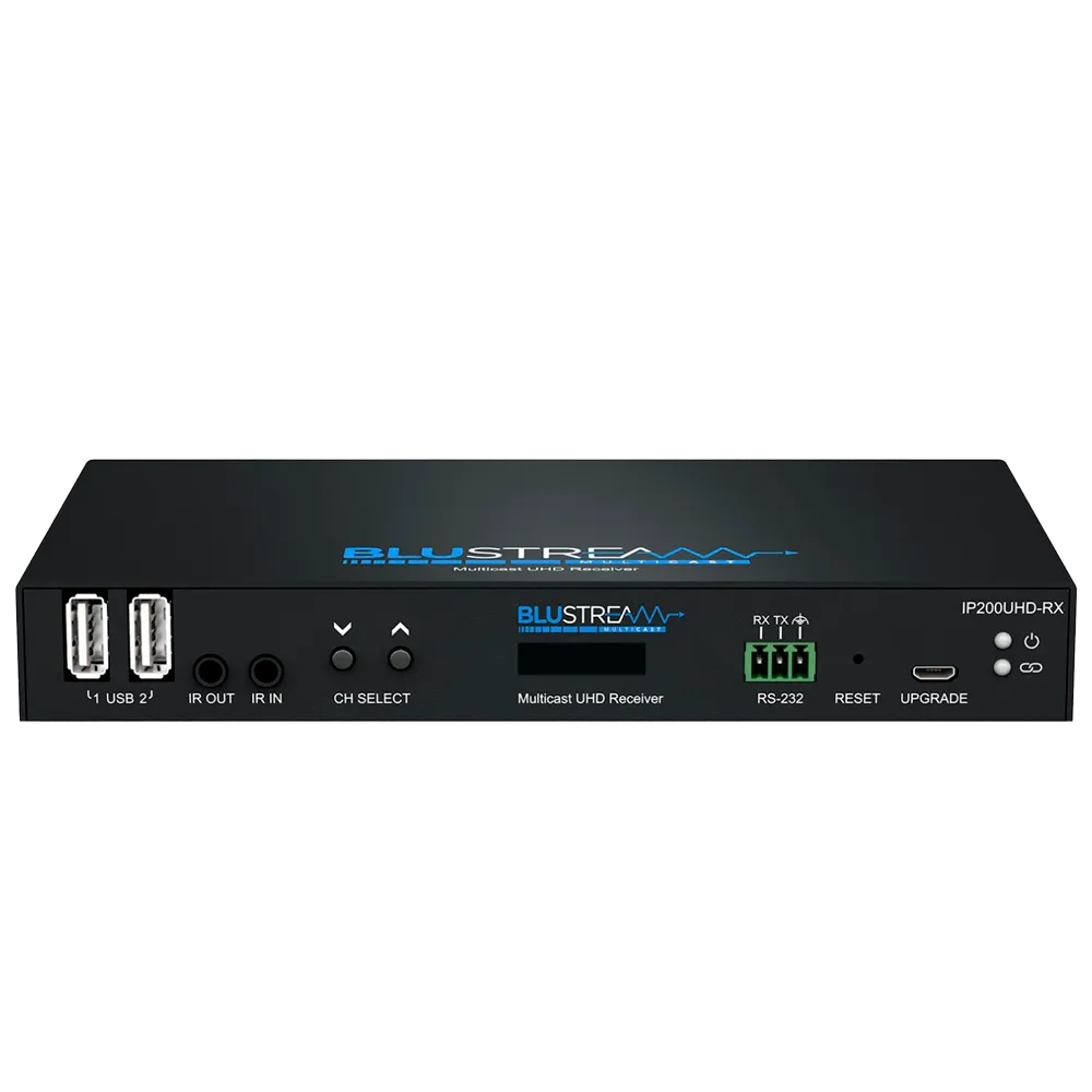 Receptor IP HDMI 4K IP200UHD-RX Blustream Multicast