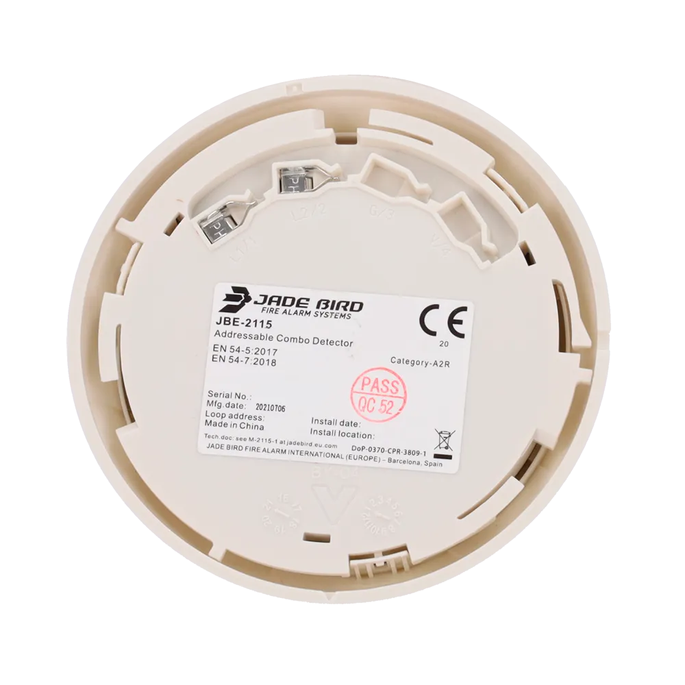 Detector CO Analógico JBE-2115 Jade Bird EN54-5
