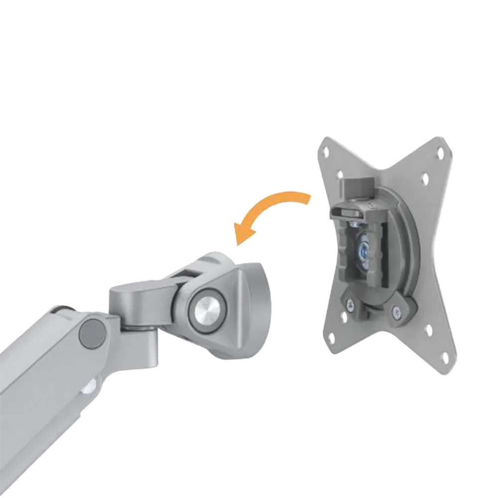 Soporte Monitor LDT62-C024P-GREY hasta 9kg Gris