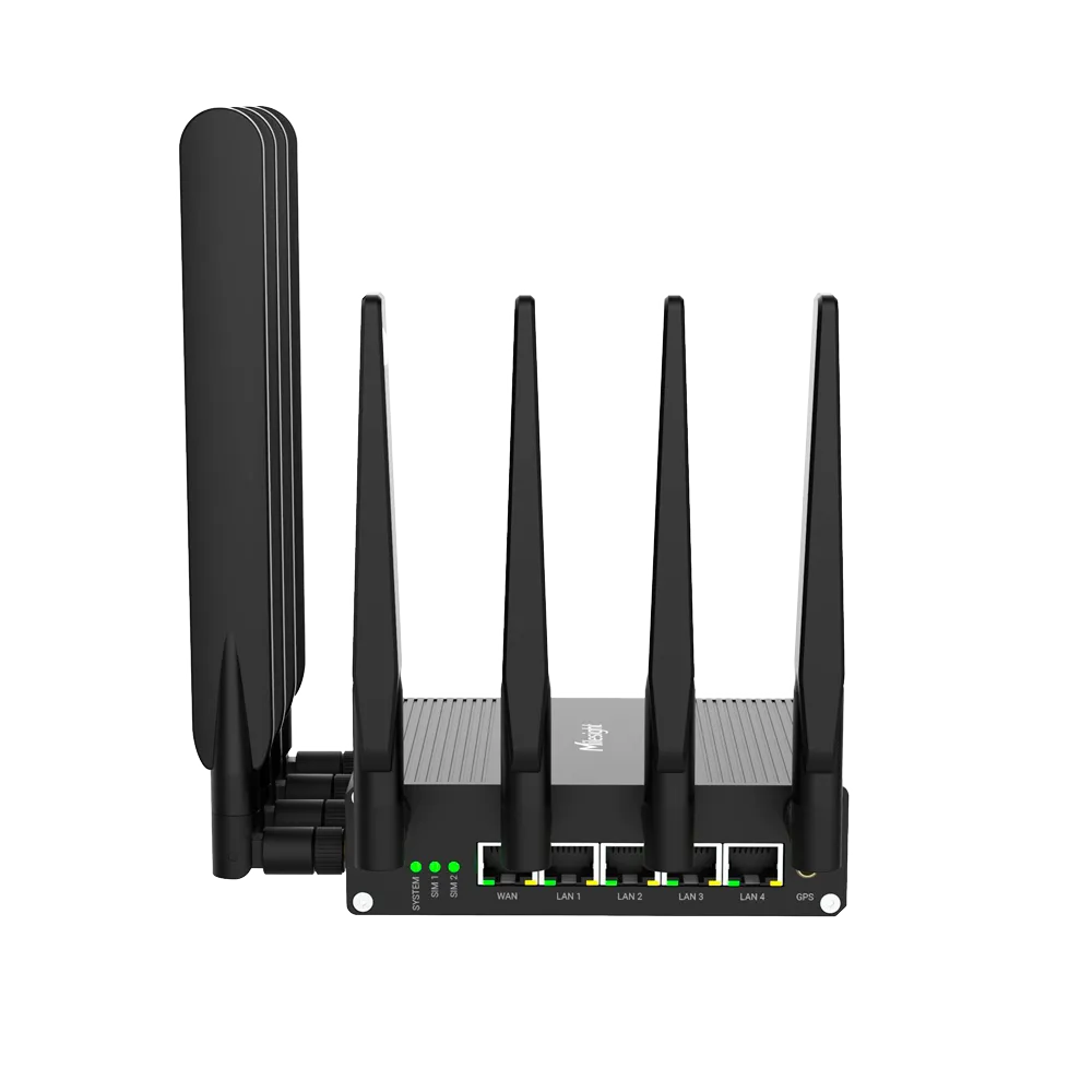Router Industrial 5G Milesight MS-UR75-504AE-P-W2 WiFi 6 PoE