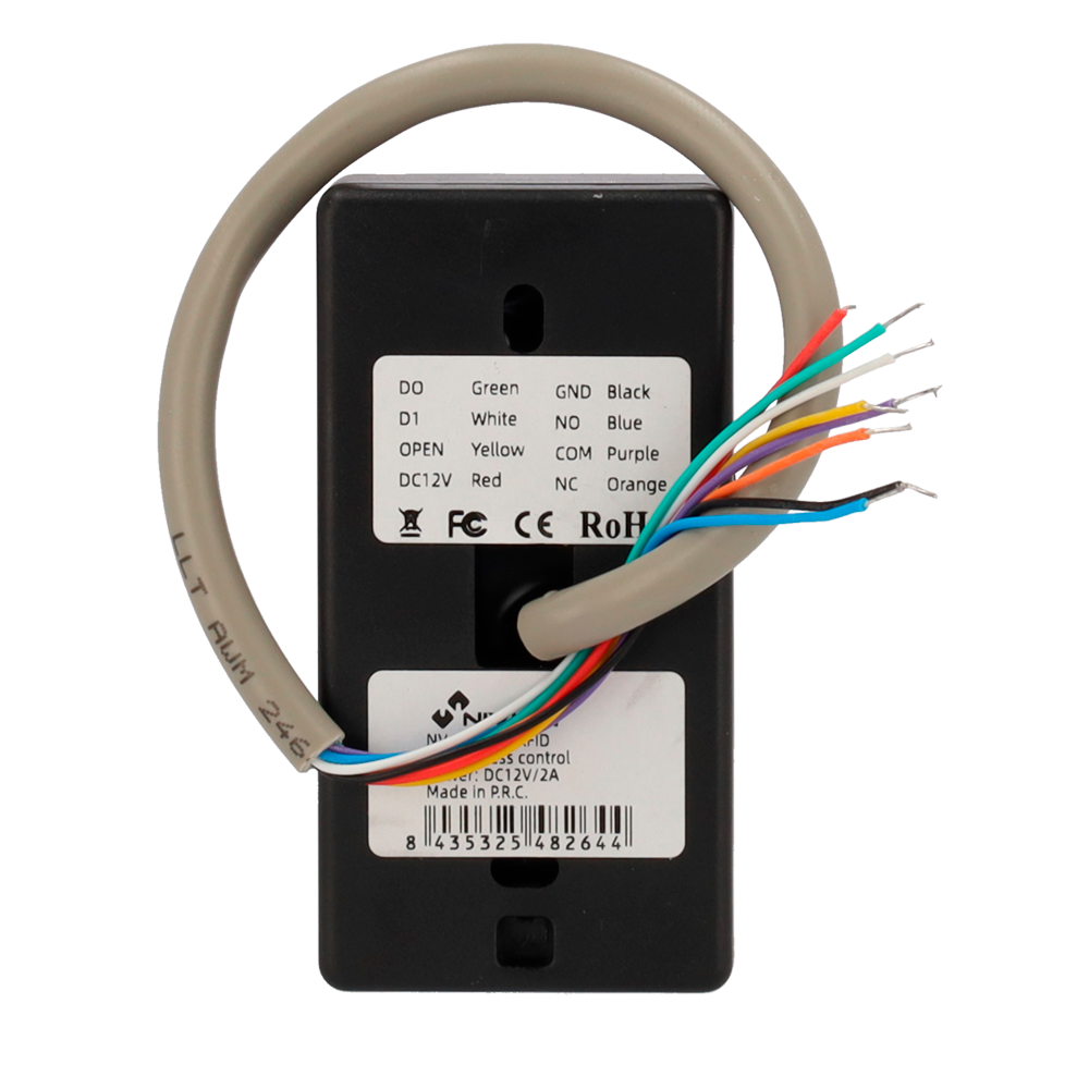 Control de acceso autónomo - Acceso por tarjeta EM - Salida de relé y pulsador - Marca Nivian Retail - Imagen 3