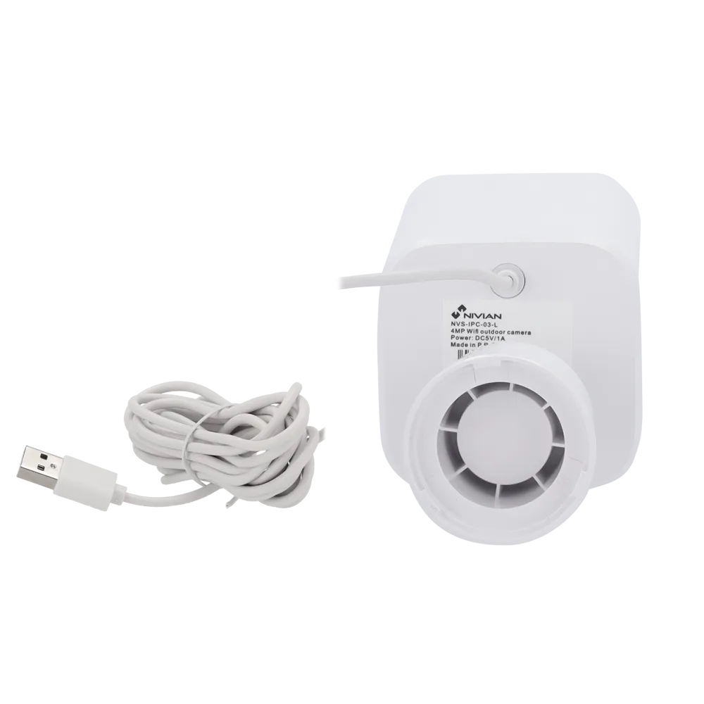 Nivian NVS-IPC-03-L Cámara 4MP WiFi 2.4GHz Exterior