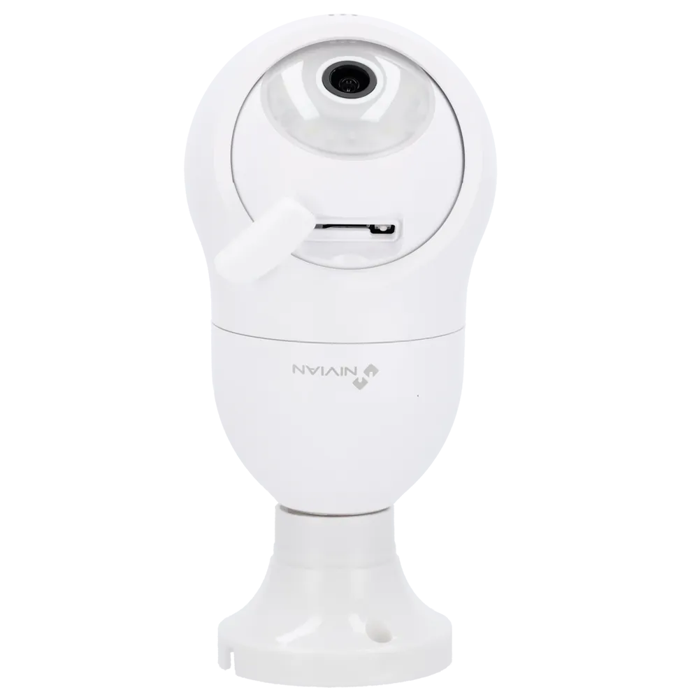 Cámara Bombilla WiFi NVS-IPC-BULB1 3MP Exterior E27 Nivian