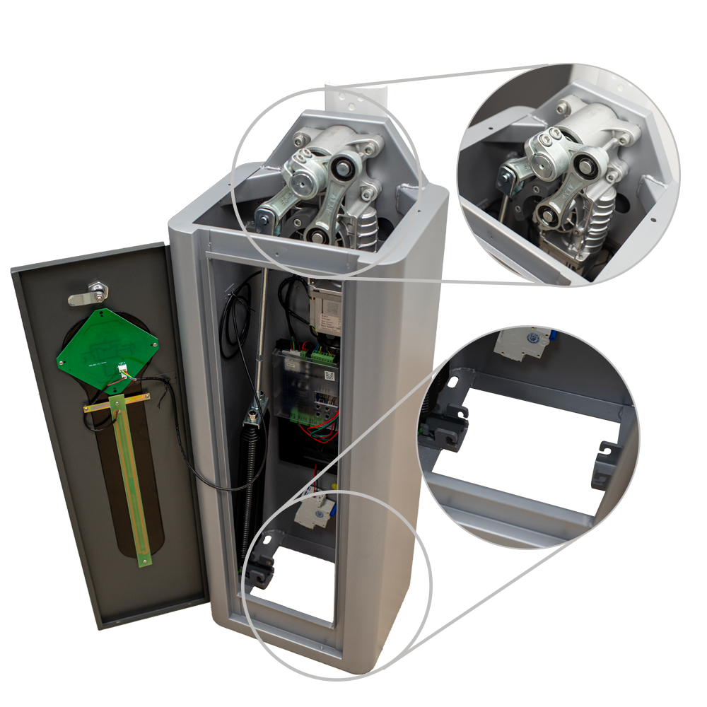 ZKTeco - PB-PARKBARRIER-PRO303-FD3-L - Mando pack 2 - Imagen 3