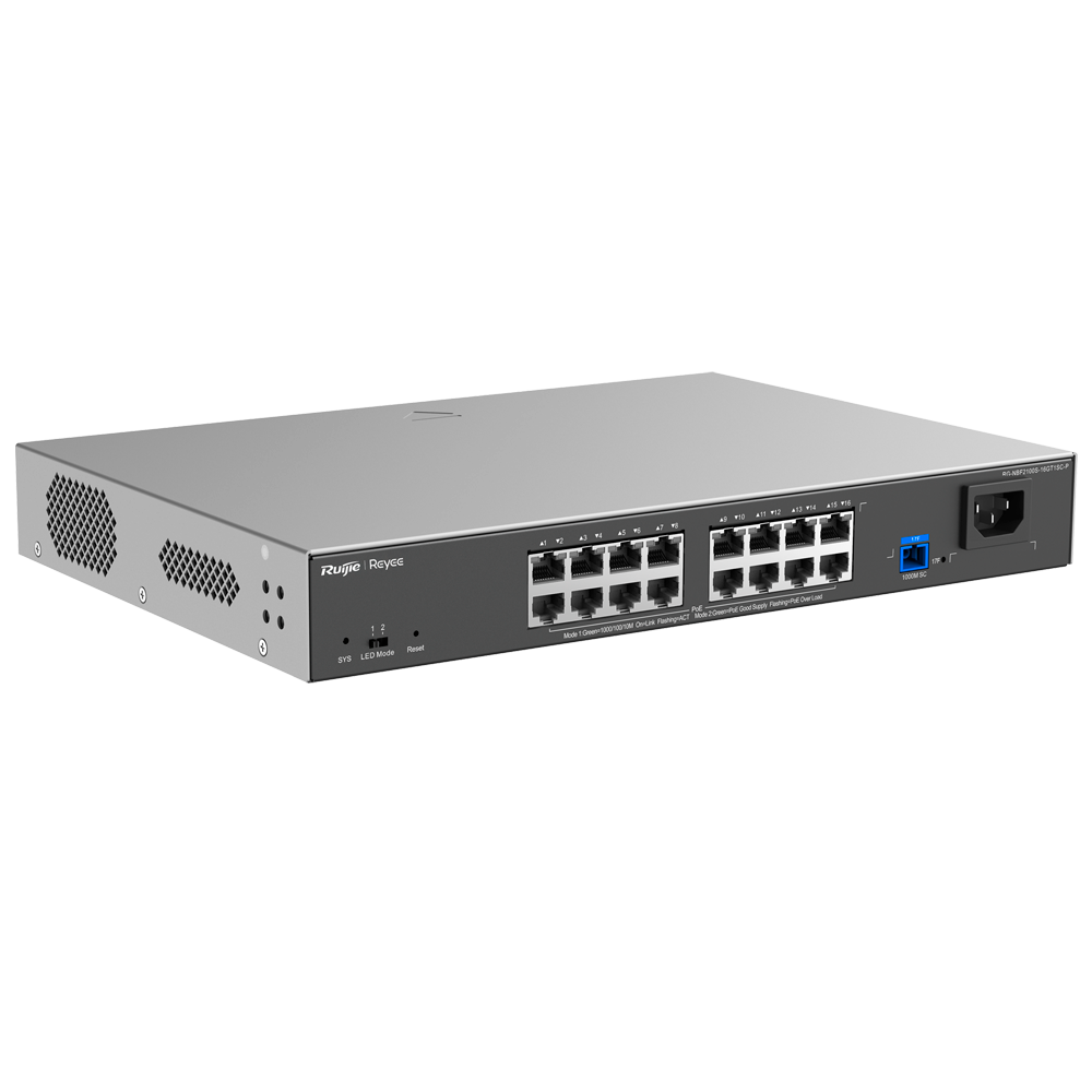 RG-NBF2100S-16GT1SC-P - Switch L2+ 6P PoE Cloud - Imagen 3