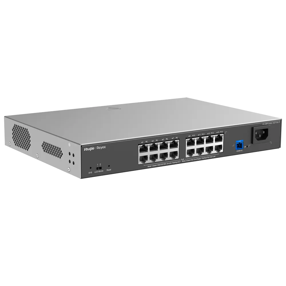 RG-NBF2100S-16GT1SC-P Switch PoE 240W Gestionado Cloud