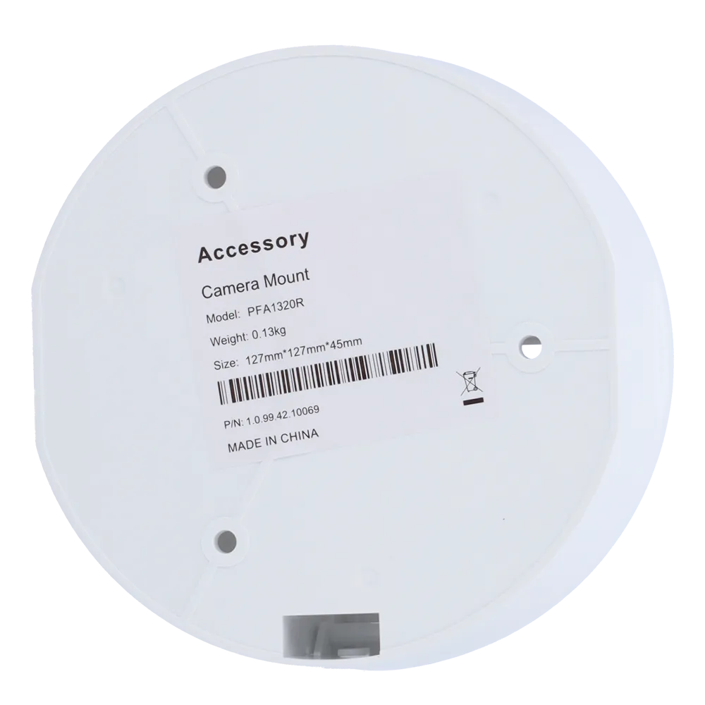 Caja Conexiones Dahua PFA1320R Domo Exterior Plástico