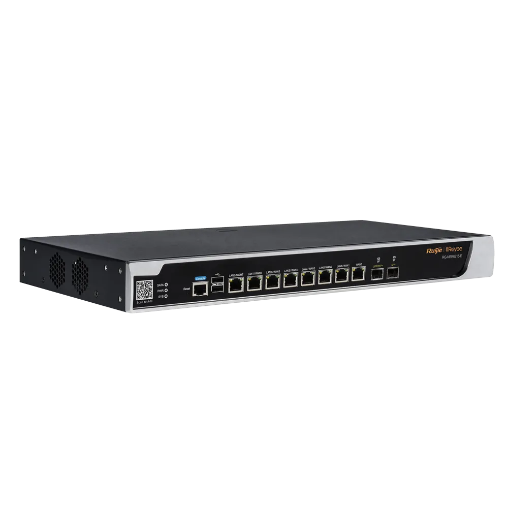 RG-NBR6215-E Router Cloud Managed Ruijie Reyee