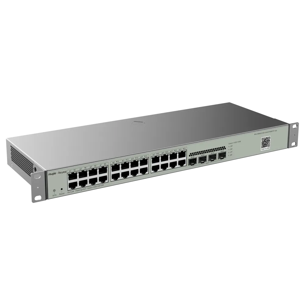 Switch Gestionado RG-NBS3100-24GT4SFP-V2 Capa 2 Cloud