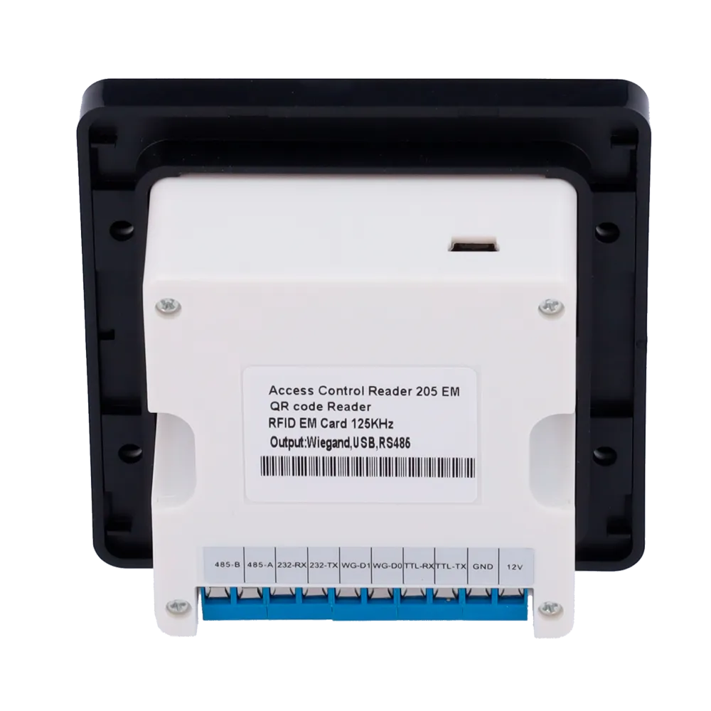 Lector de Acceso ACR205-QR-EM Códigos QR y Tarjetas EM
