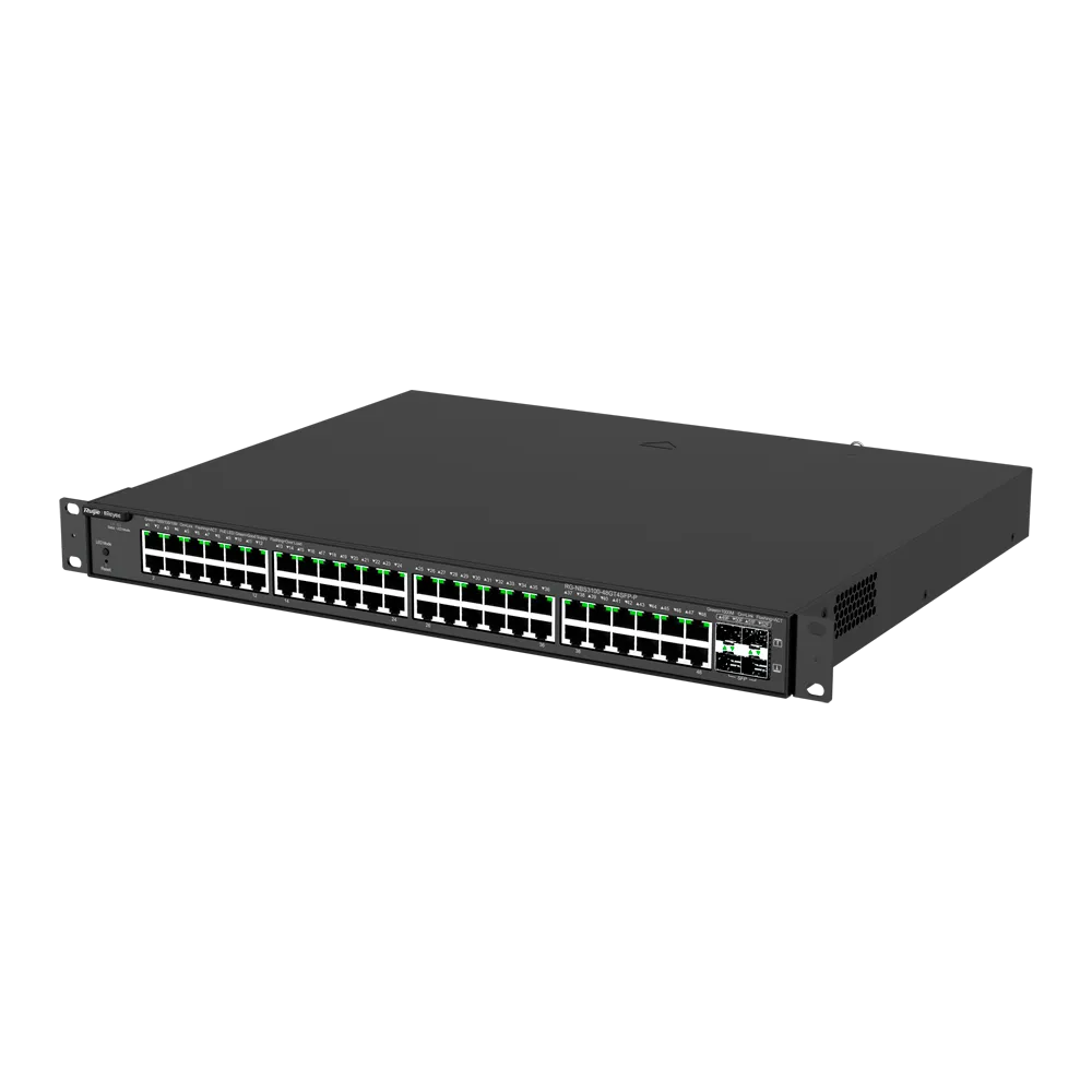 Switch PoE Cloud RG-NBS3100-48GT4SFP-P 48 Puertos Gigabit