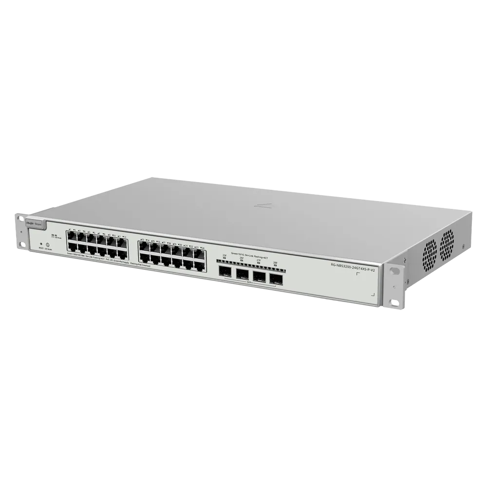 Switch RG-NBS3200-24GT4XS-P-V2 PoE 24 Puertos Gigabit
