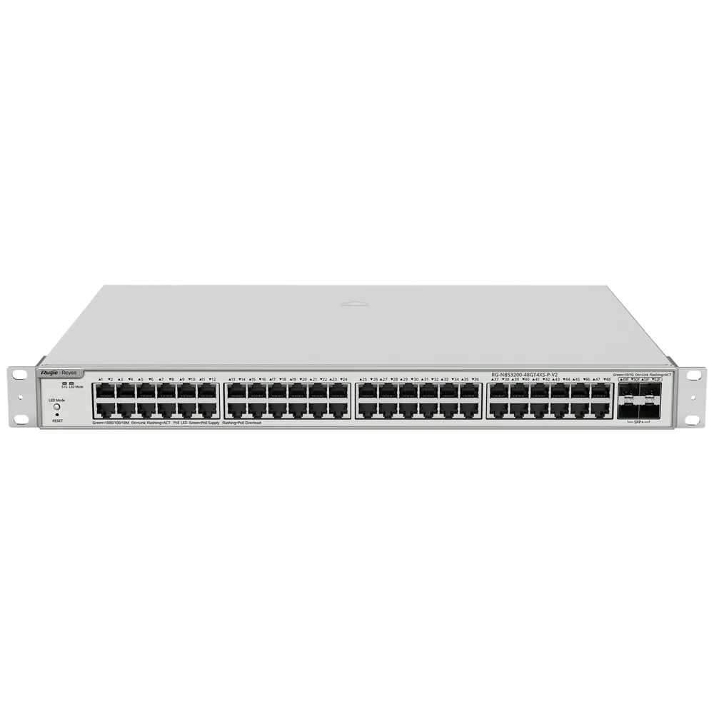 Switch PoE RG-NBS3200-48GT4XS-P-V2 48 Puertos Gigabit