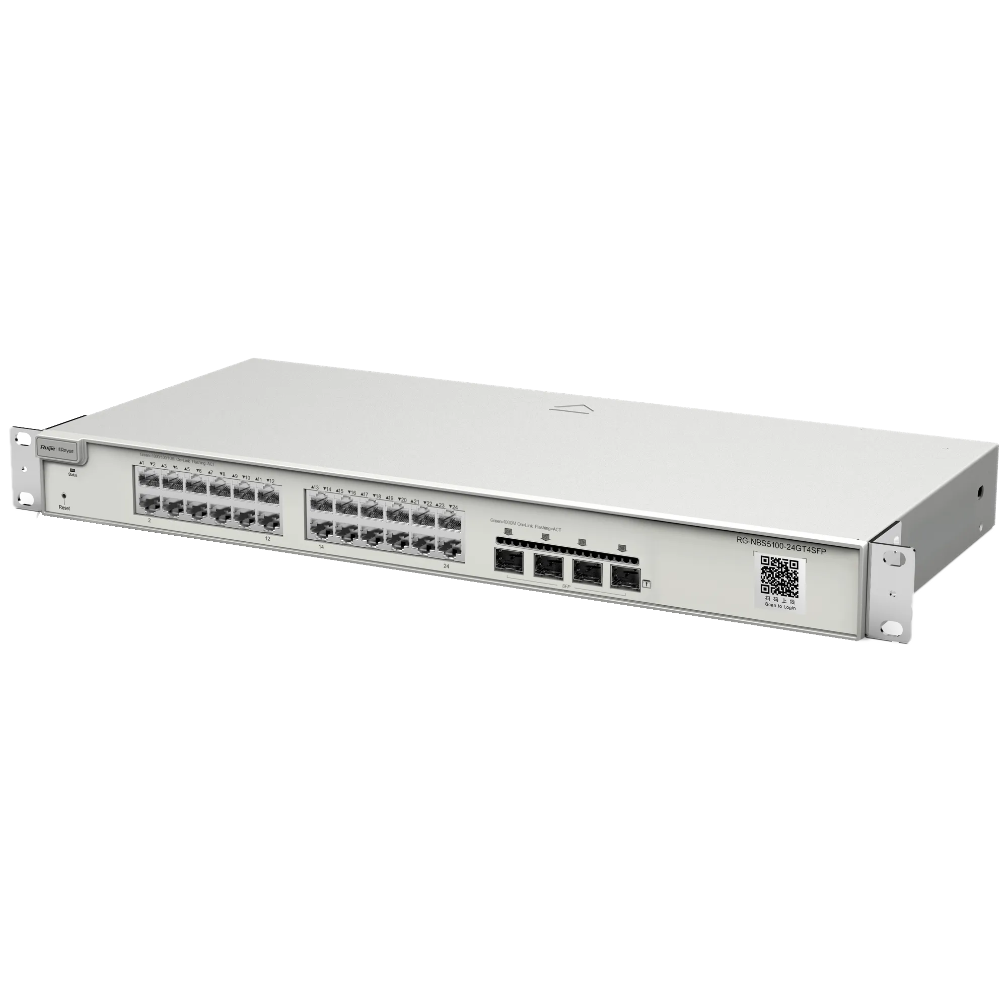 Switch L3 RG-NBS5100-24GT4SFP 24 Puertos Gigabit Cloud