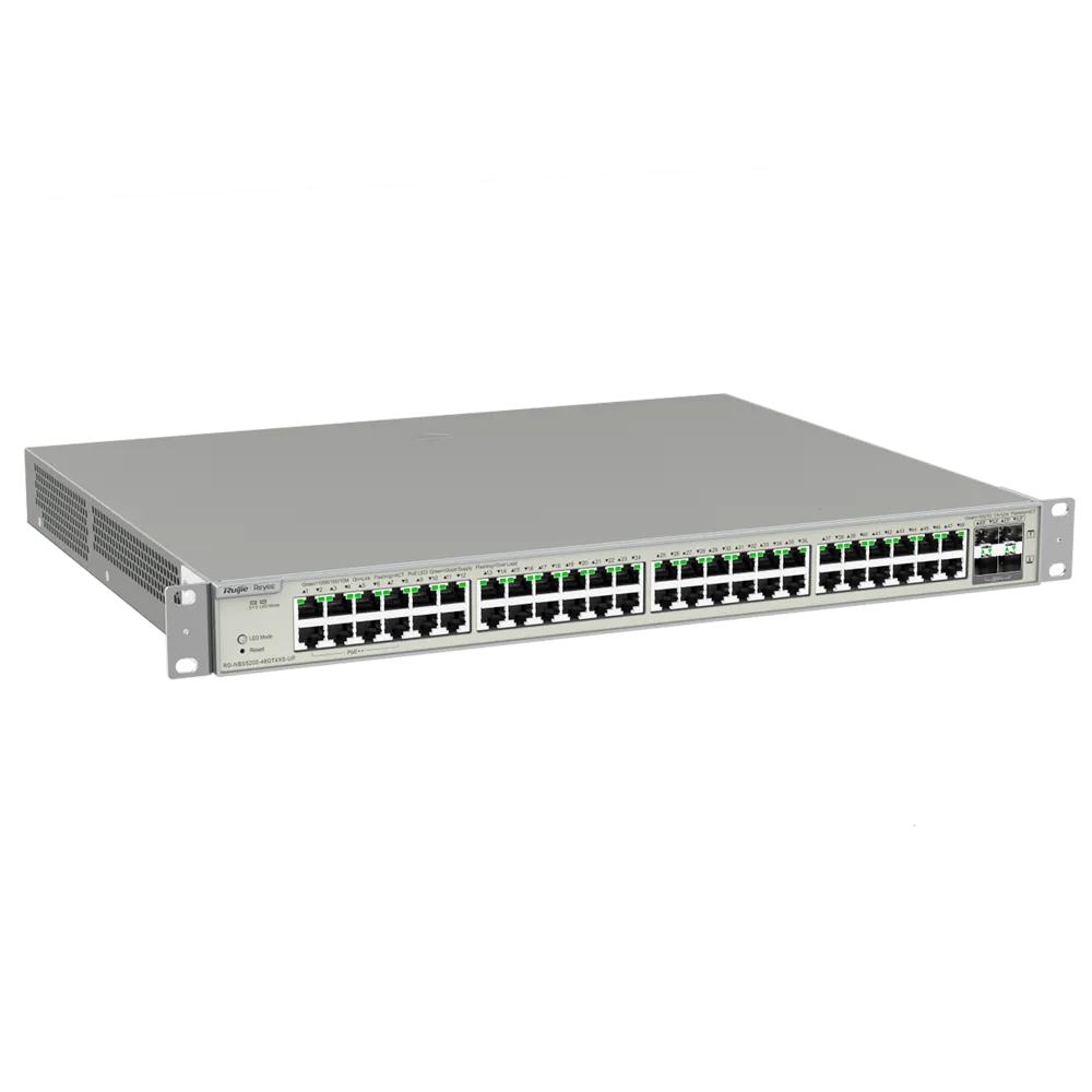 Switch L3 RG-NBS5200-48GT4XS-UP 48 Puertos PoE Gigabit