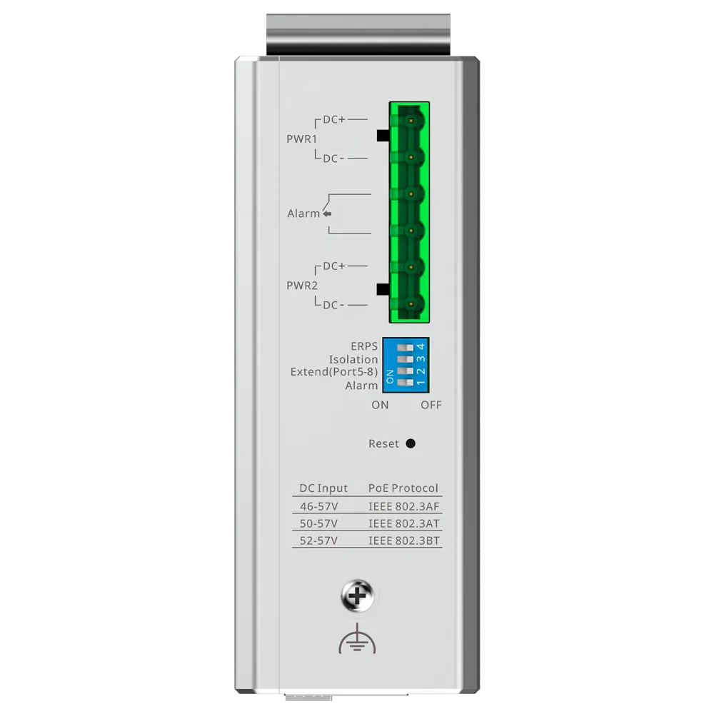 Switch Industrial Reyee RG-NIS2100-8GT2SFP-HP PoE++ Gestionable