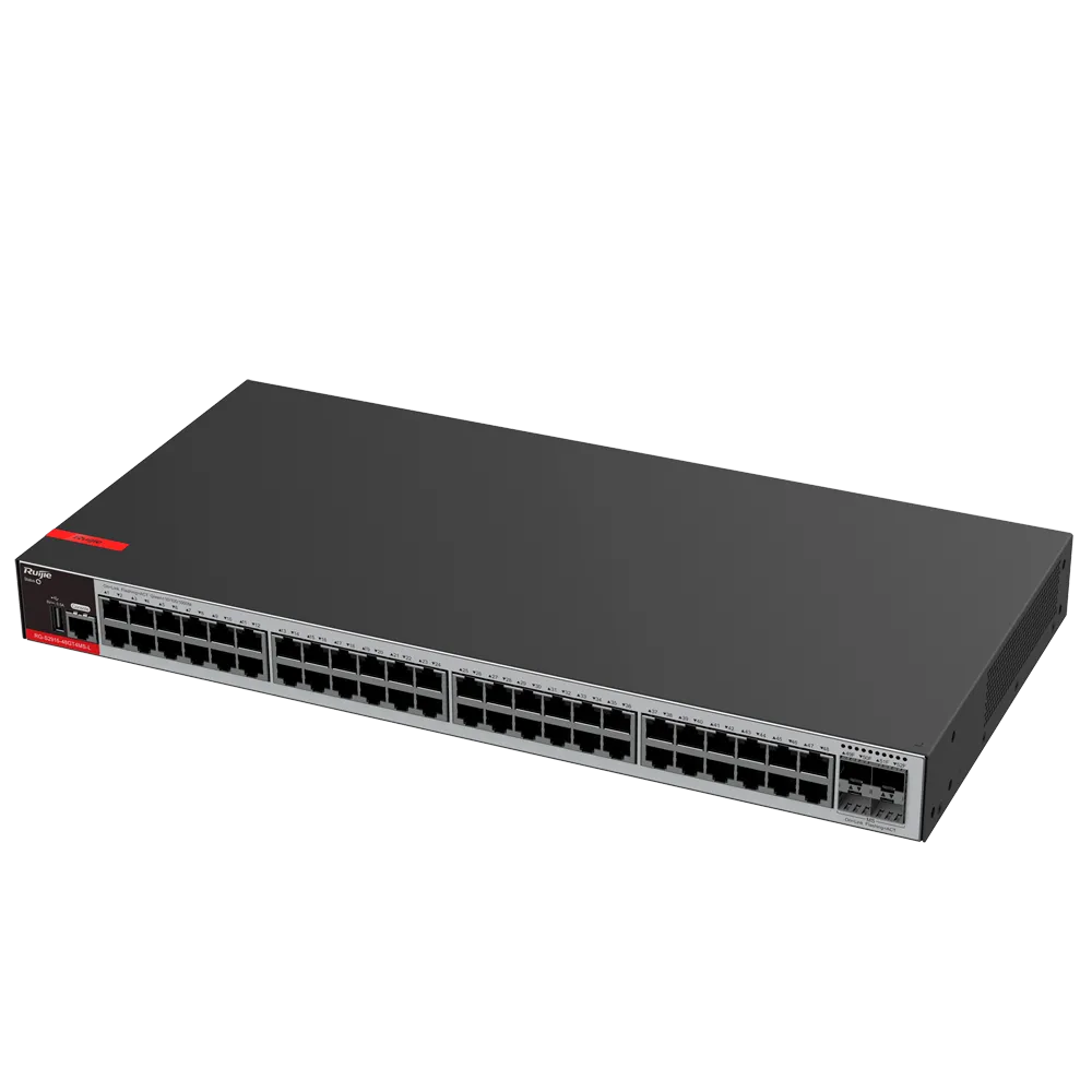 Switch Gestionable 48 Puertos Gigabit RG-S2915-48GT4MS-L