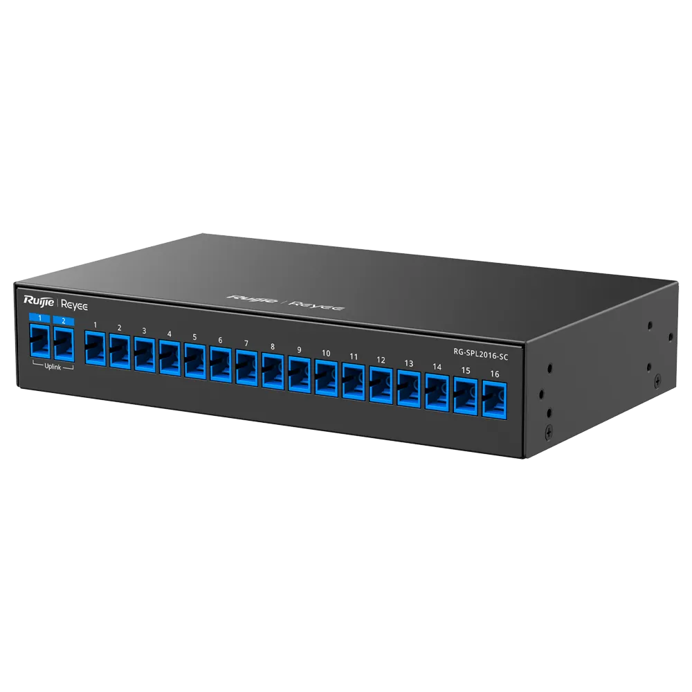 Splitter Óptico 1:16 SC RG-SPL2016-SC Reyee GPON