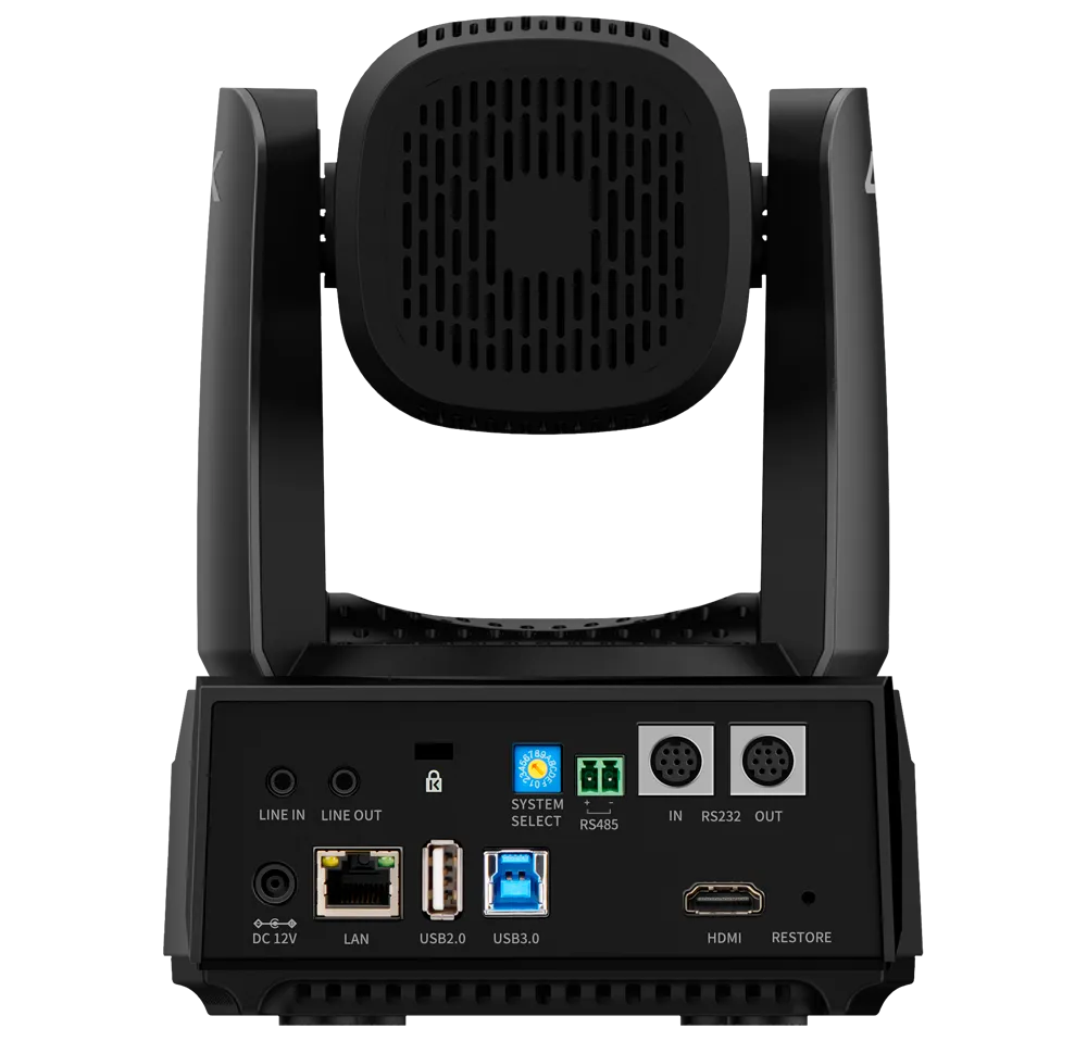 Cámara PTZ 4K Rocware ROC-RC841UX Zoom 12x Videoconferencia