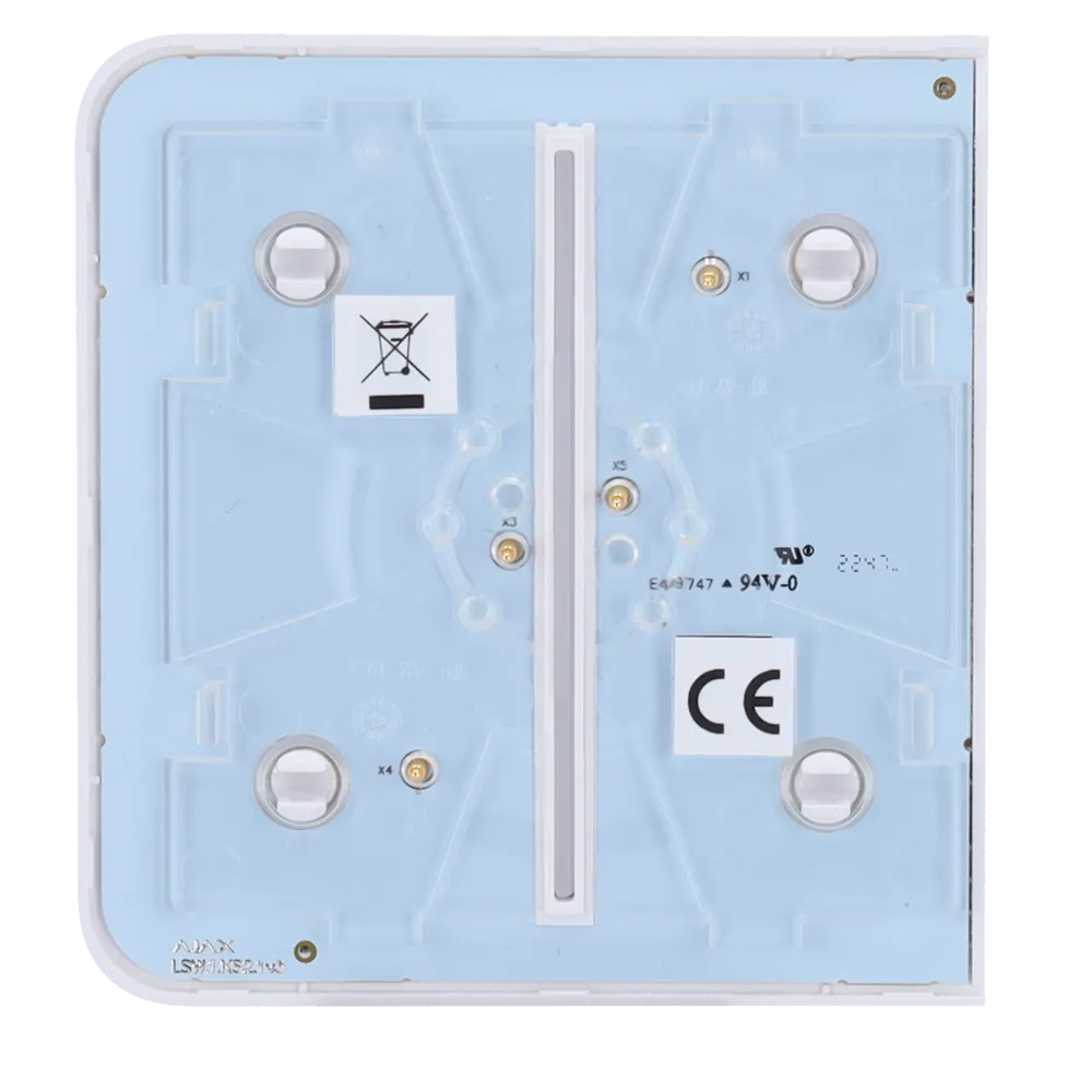 Interruptor Ajax SideButton 2G Blanco AJ-SIDEBUTTON-2G-W
