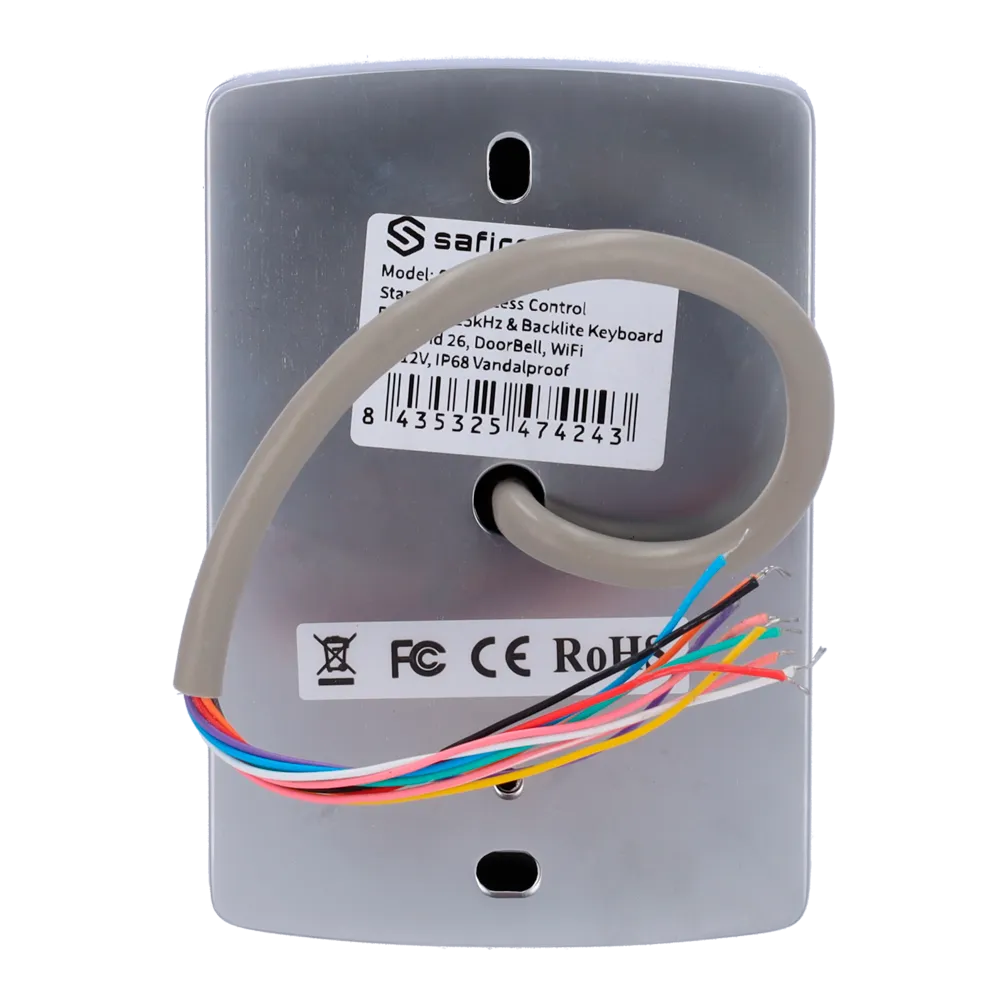 Control de Acceso Autónomo SF-AC109-WIFI con Lector RFID