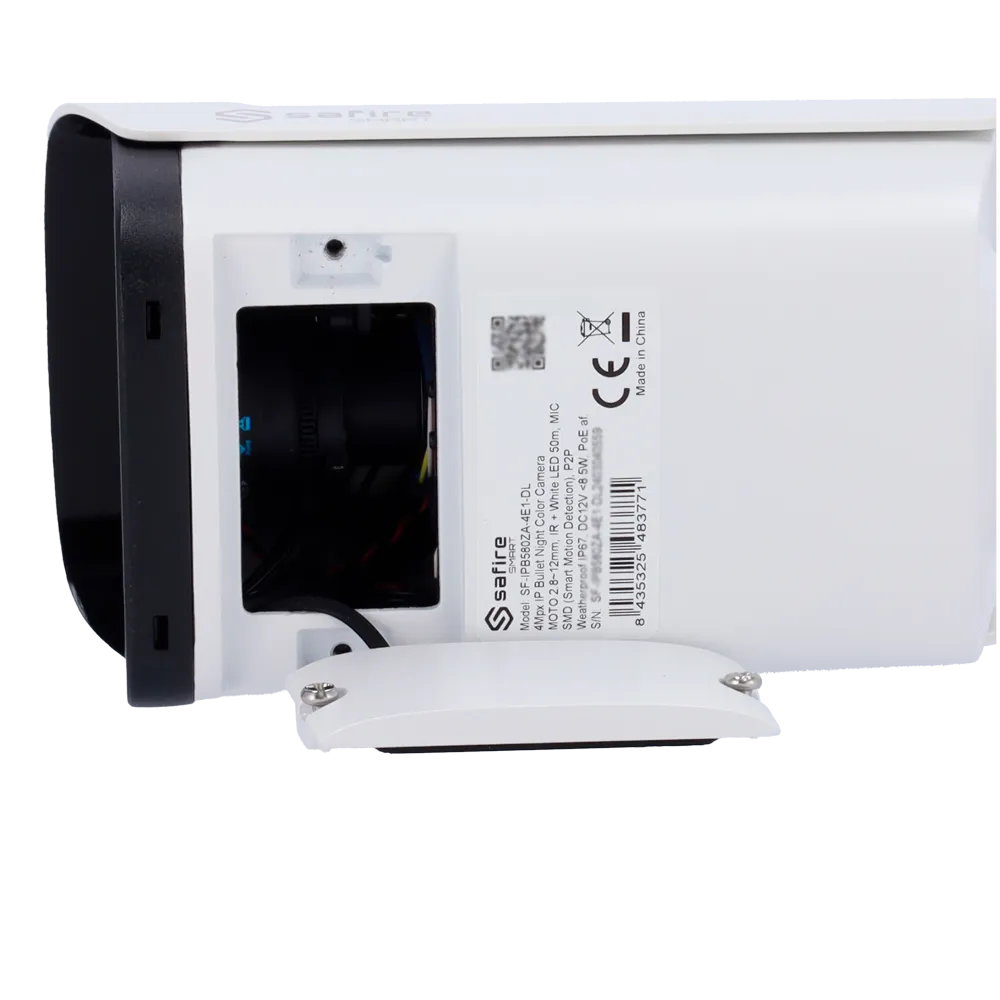 Safire SF-IPB580ZA-8E1-DL Cámara IP Bullet 8MP Motorizada