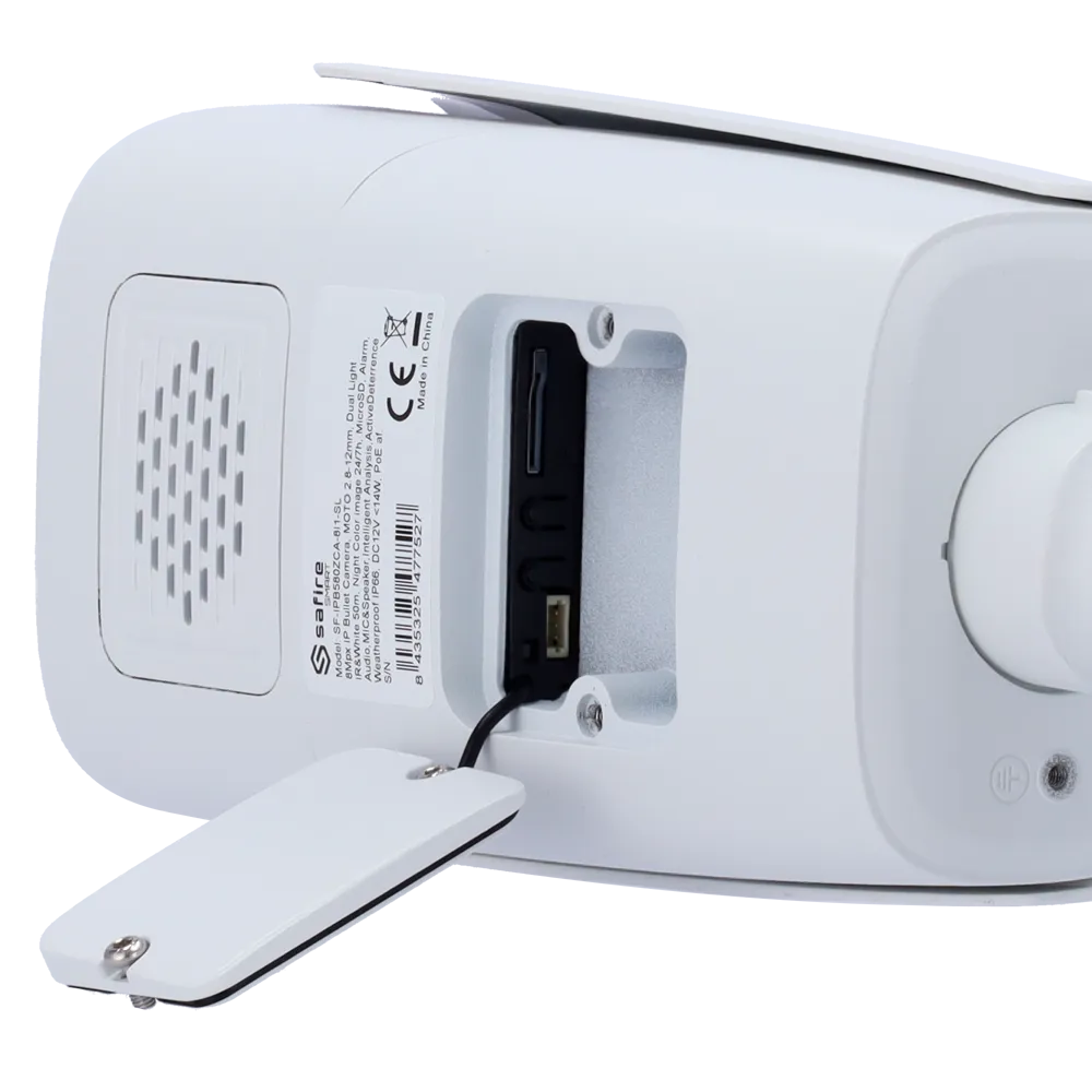 Safire SF-IPB580ZCA-8I1-SL Cámara IP Bullet 8MP con IA