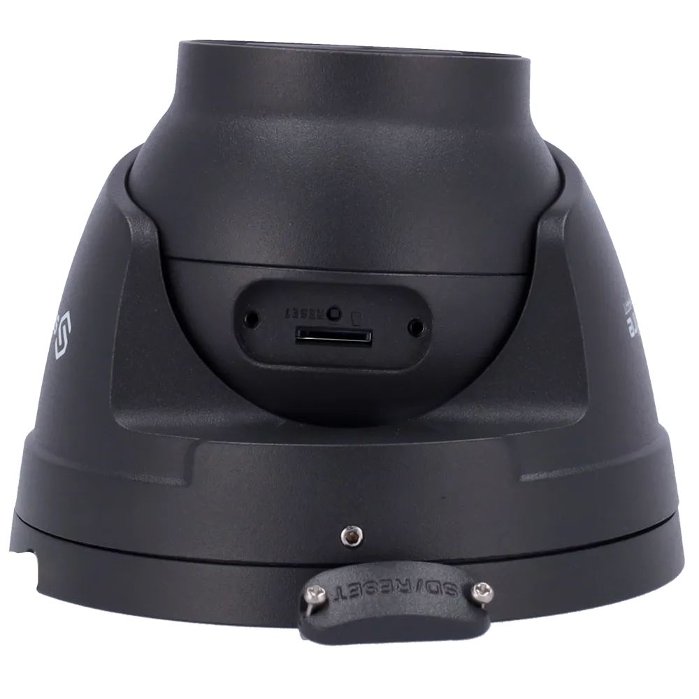 Cámara IP Turret 4MP Safire SF-IPT020A-4E1-DL-GREY 2.8mm IR30m