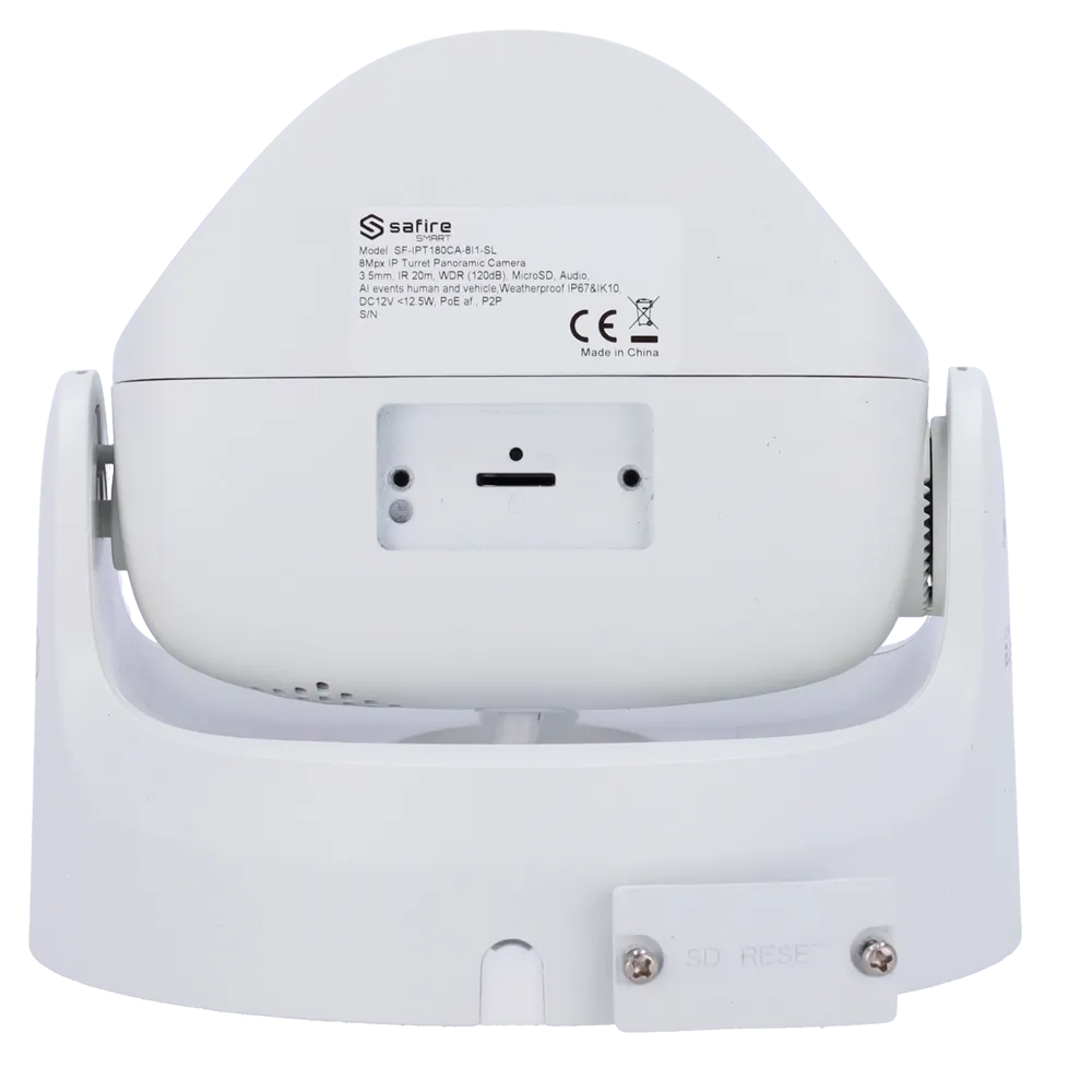 Safire Smart SF-IPT180CA-8I1-SL Turret IP 8MP 2.8mm IR 20m