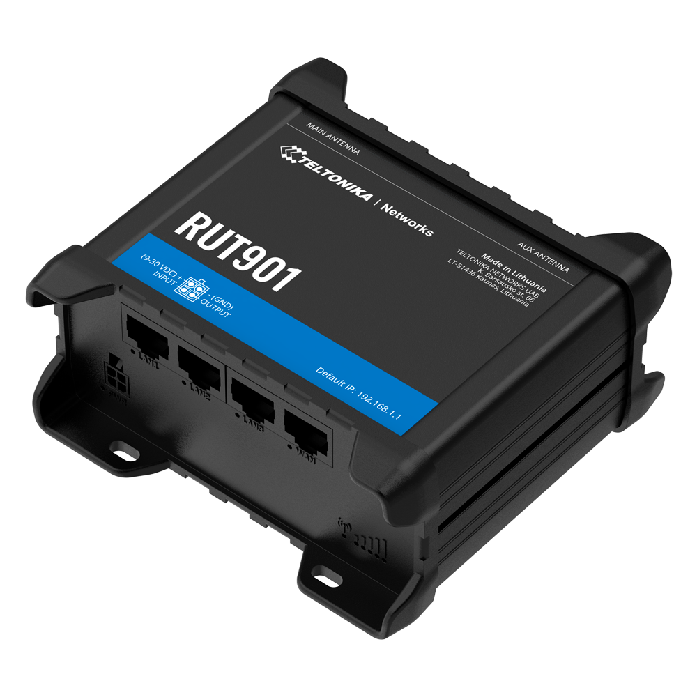 Teltonika - TK-RUT901 - Router 4G Cat 4 (Wi‑Fi) - Imagen 4