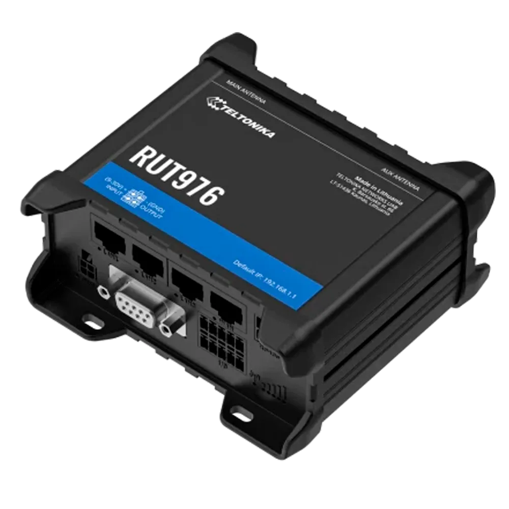 Router Industrial 5G Teltonika TK-RUT976 con Wi-Fi y RS485