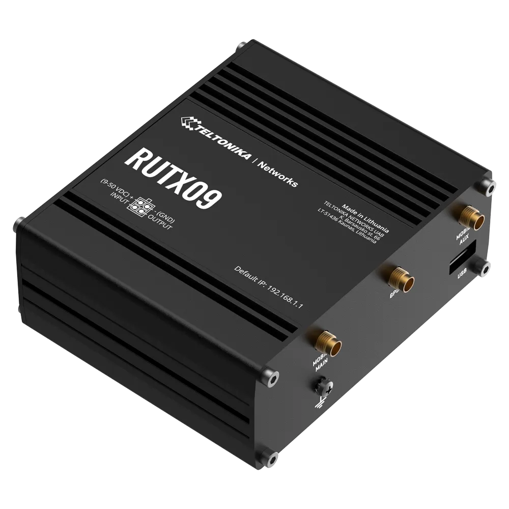 Router Industrial 4G Teltonika RUTX09 Cat 6 con PoE
