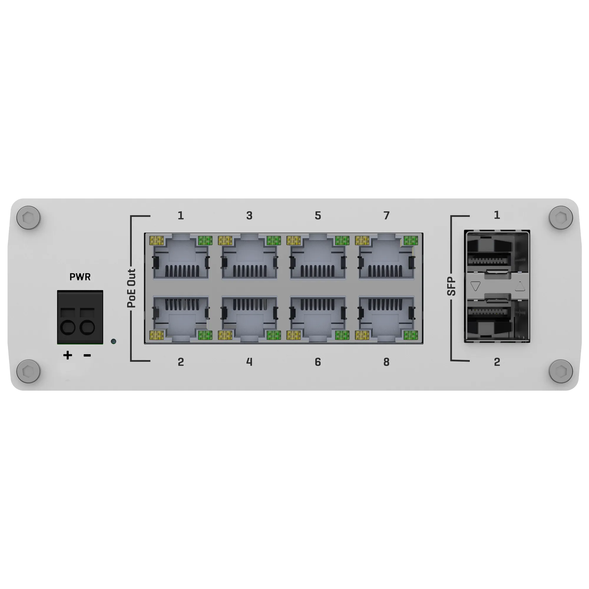 Switch Gigabit PoE TK-TSW200 8 Puertos SFP No Gestionable