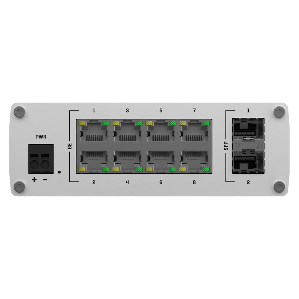 Switch Gigabit TK-TSW210 8 Puertos SFP Sin PoE Teltonika