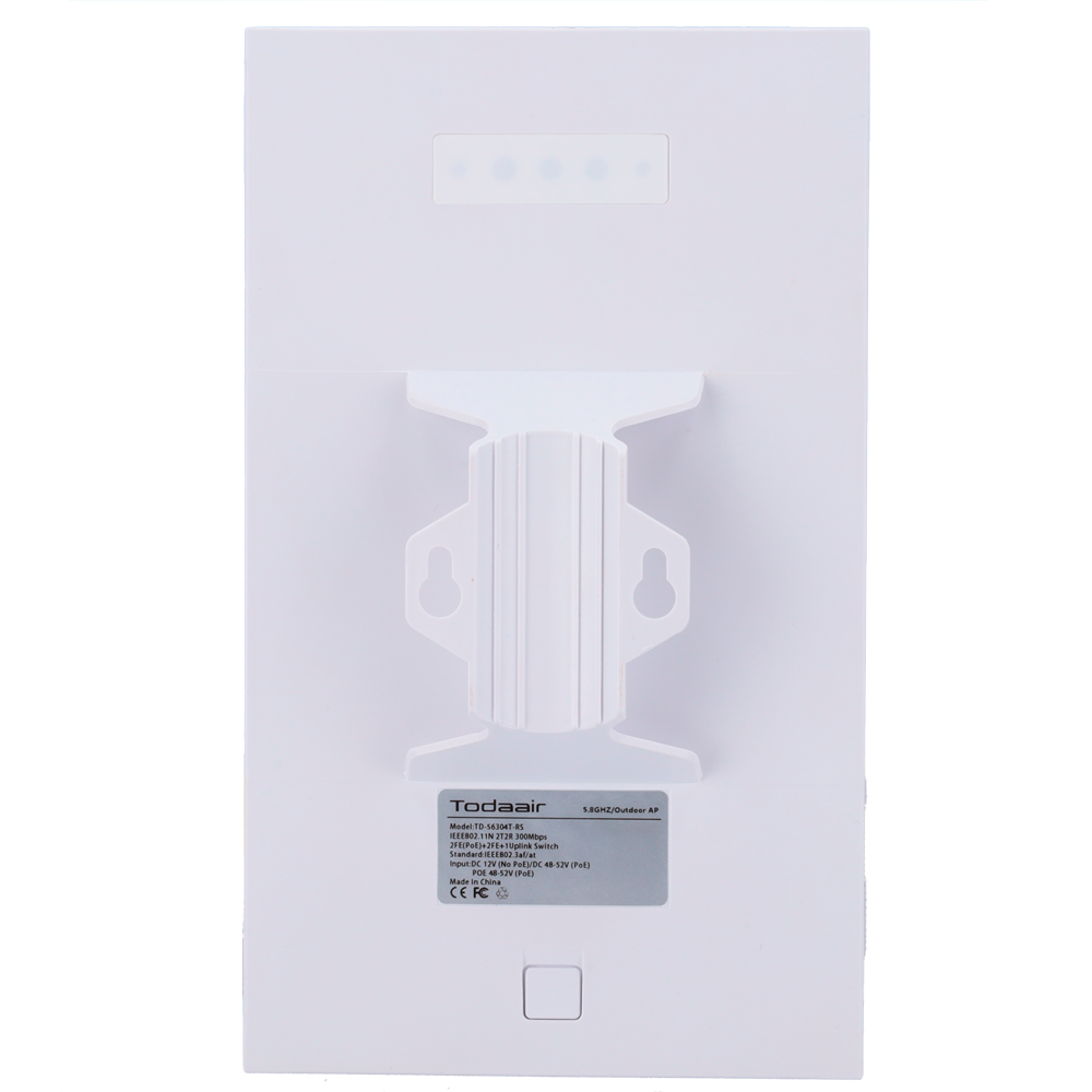 Todair - TO-TD56304T-RS - Radioenlace Wi‑Fi 4 5 GHz PoE Alcance 3 km - Imagen 4