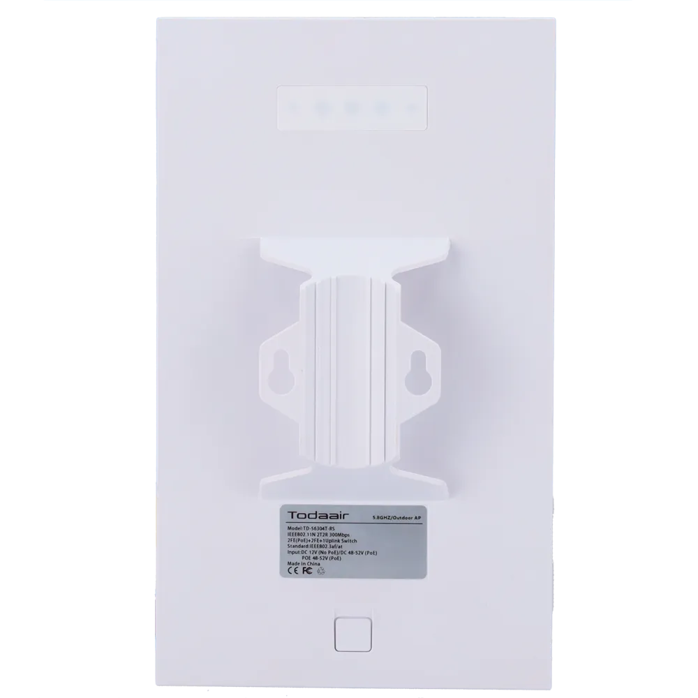 Radioenlace Wi-Fi 5 GHz PoE 3 km TO-TD56304T-RS Todair