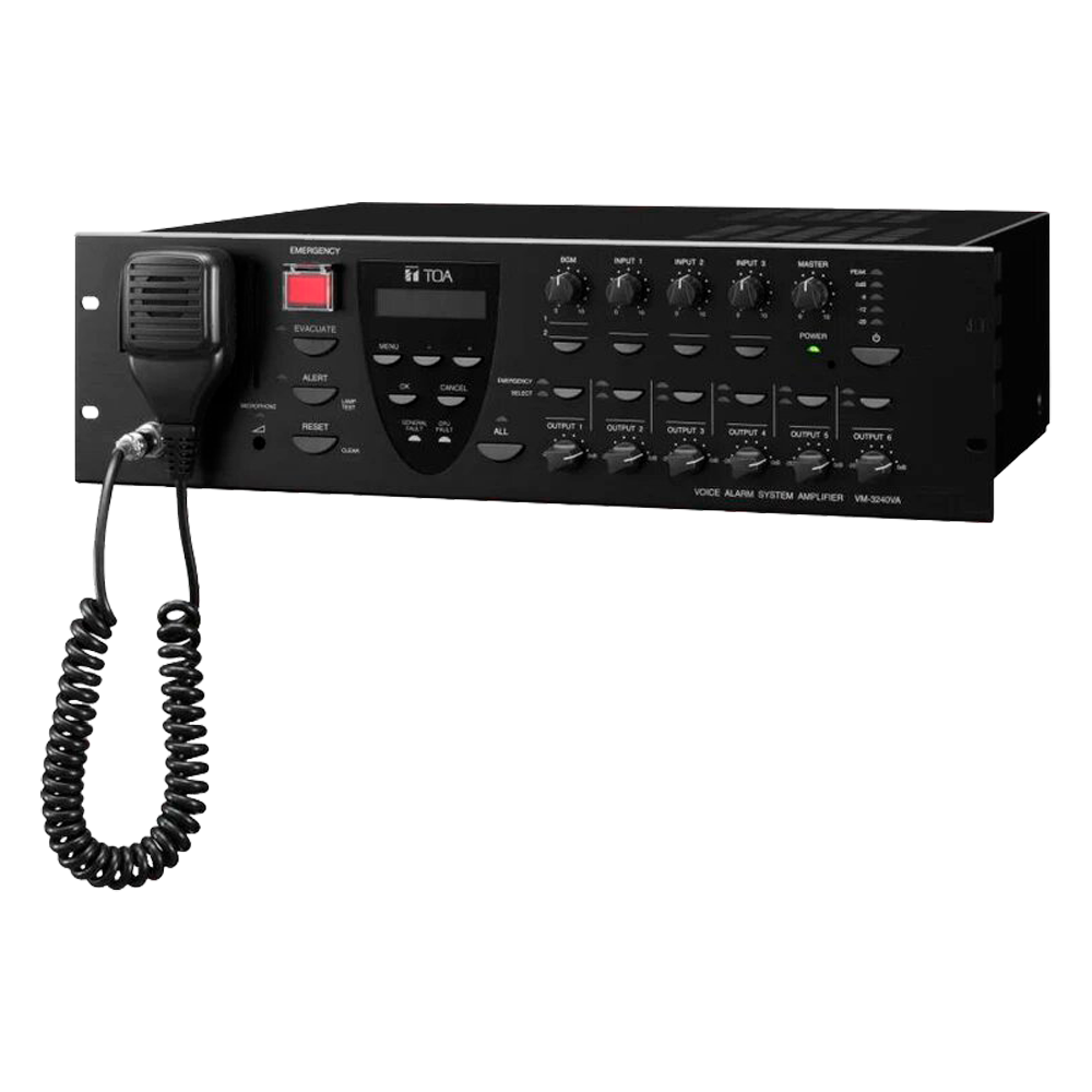 Bastidor EN54 VM TOA TOA-VM-3360VA - Imagen 4