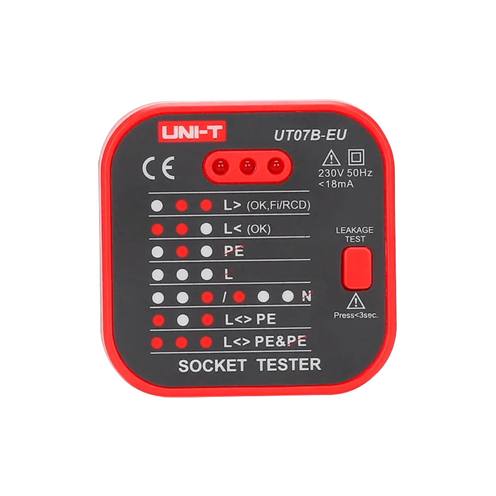 Comprobador de Tensión UNI-T UT07B-EU | Detector de Voltaje