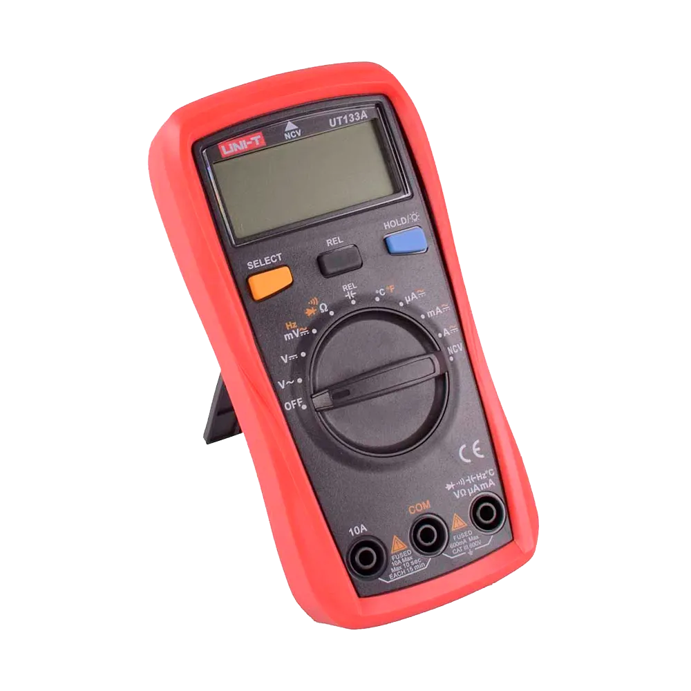 Medidor Eléctrico UNI-T UT133A 600V 10A Multímetro Digital