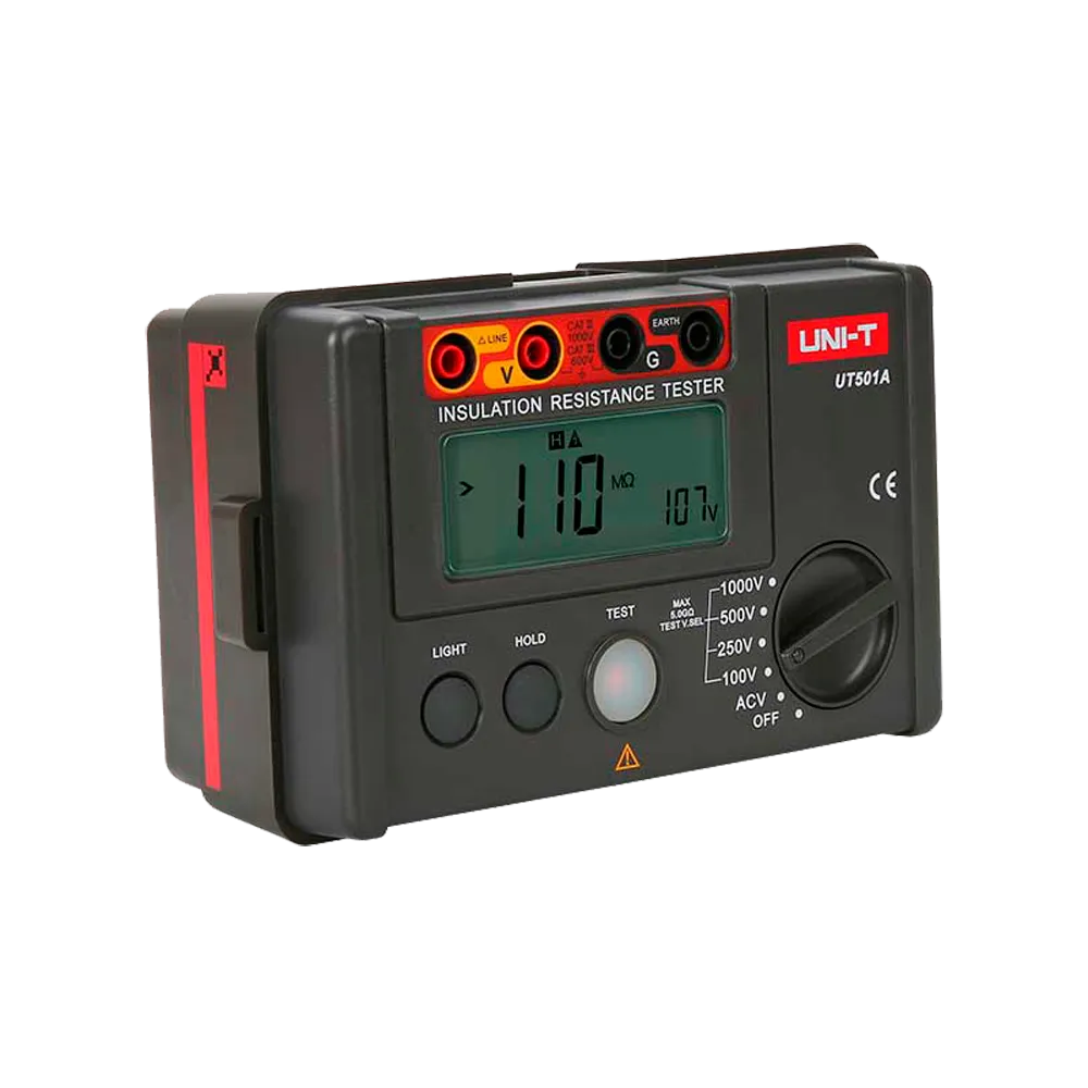 Medidor de Aislamiento UNI-T UT502A 30-600V Digital