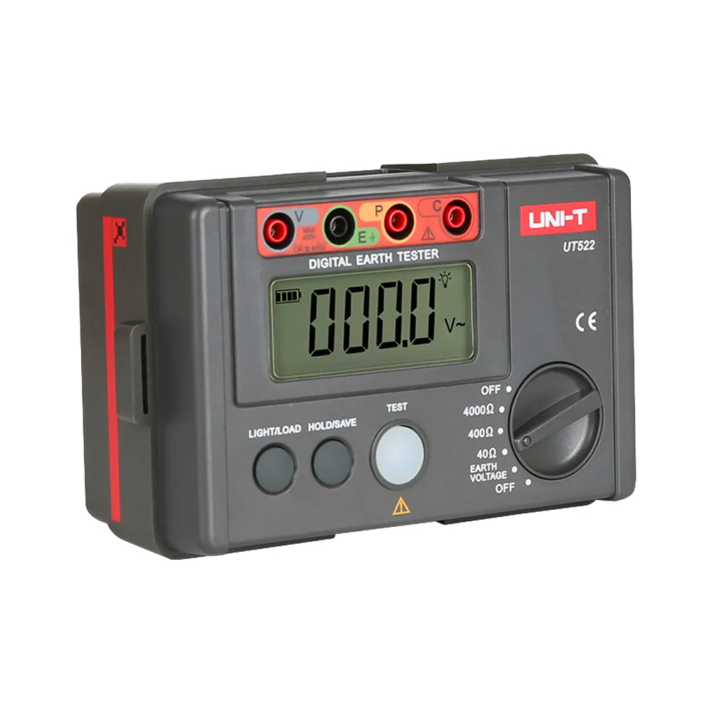 Telurímetro Digital UNI-T UT522 Medición Tierra y Resistividad