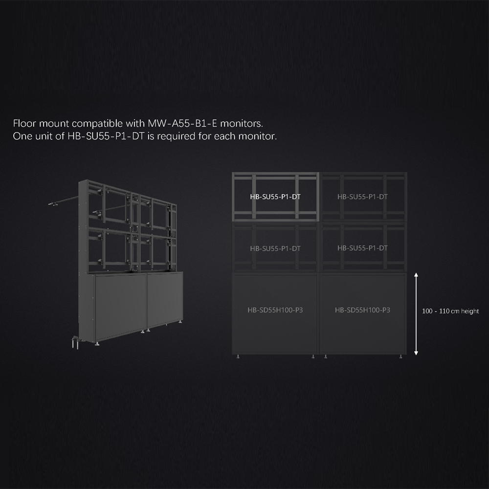 Soporte pantalla Soporte Uniview UV-HB-SU55-P1-DT - Imagen 3