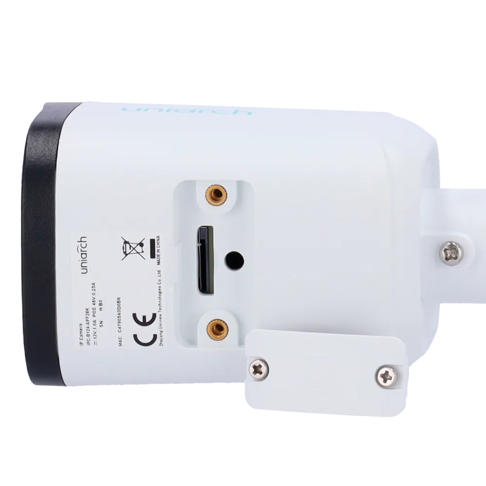 Uniview UV-IPC-B124-APF28K Cámara IP Bullet 4MP 2.8mm IR 30m