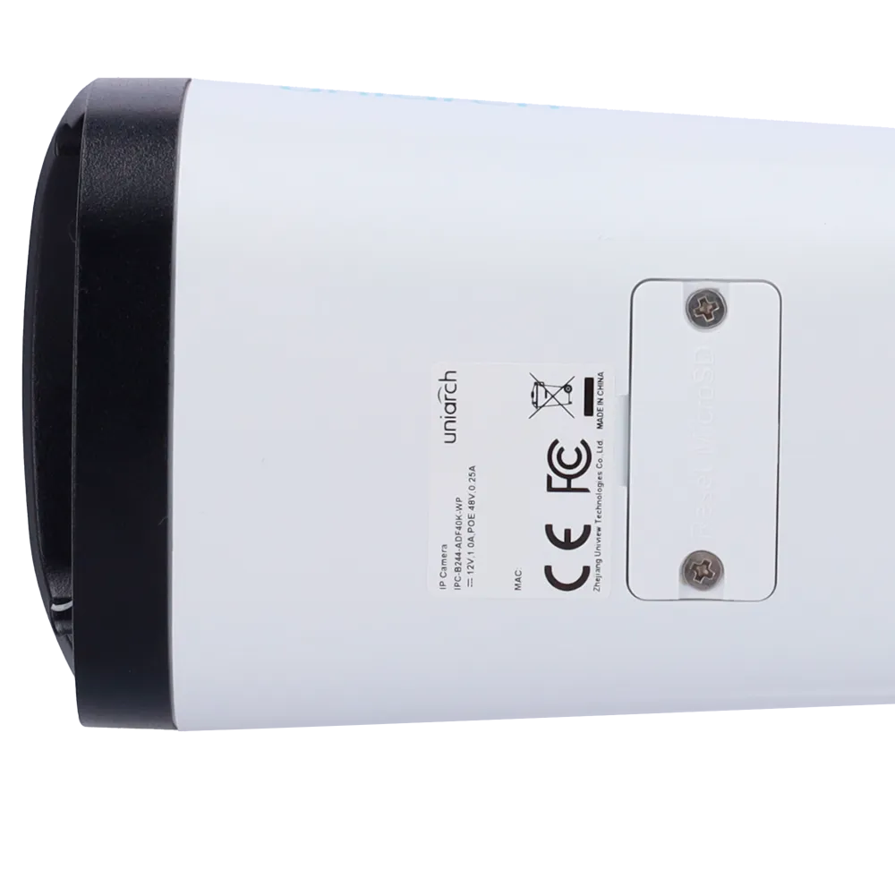 Cámara IP Bullet Uniview UV-IPC-B244-ADF28K-WP 4MP 2.8mm