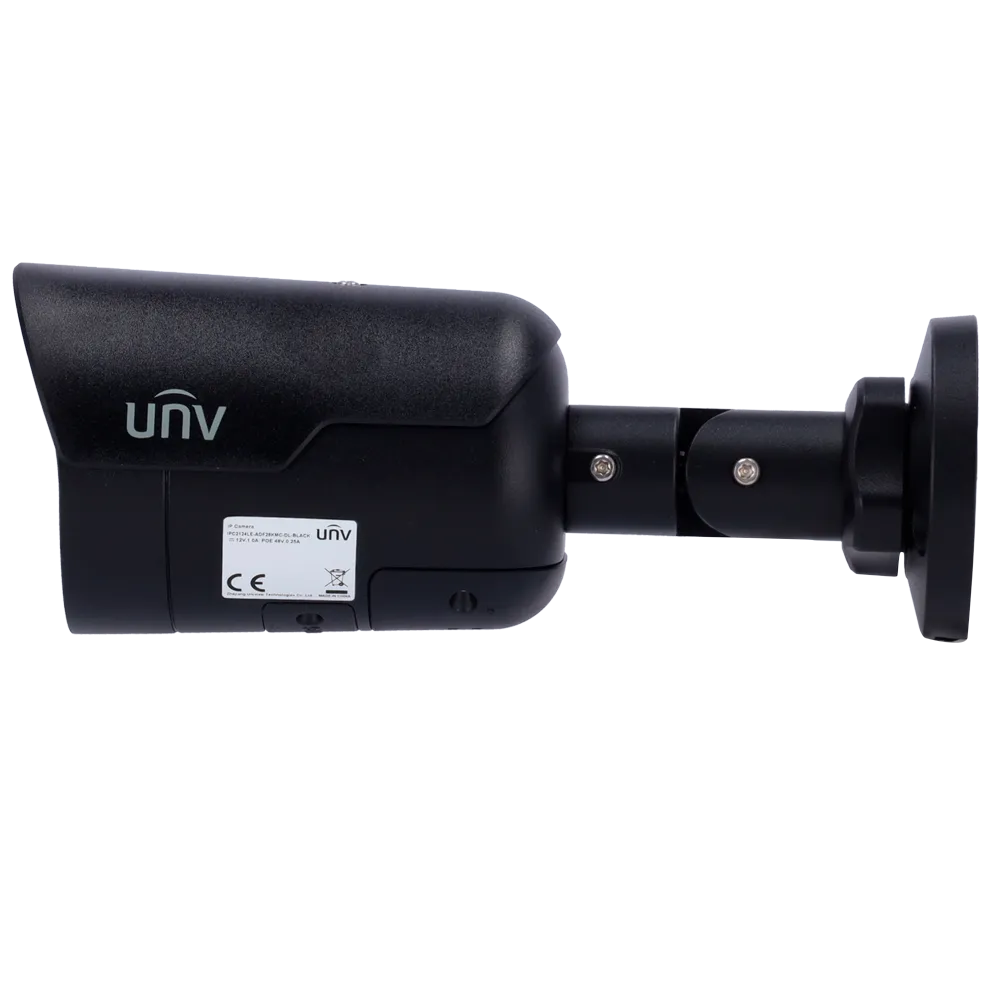 Cámara IP Uniview UV-IPC2124LE-ADF28KMC-DL-BLACK 4MP