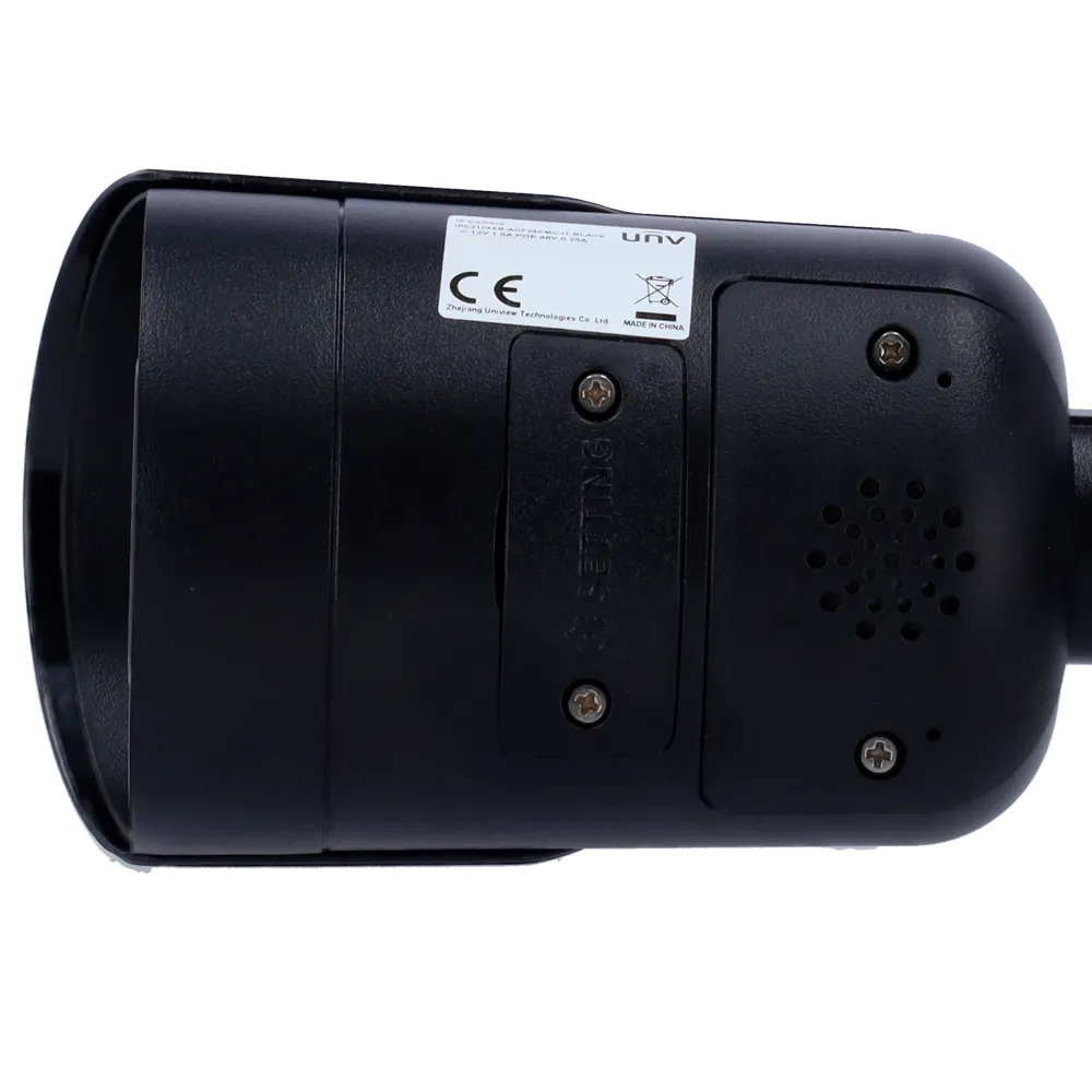 Cámara IP Bullet Uniview 4MP UV-IPC2124SB-ADF28KMC-I1-BLACK