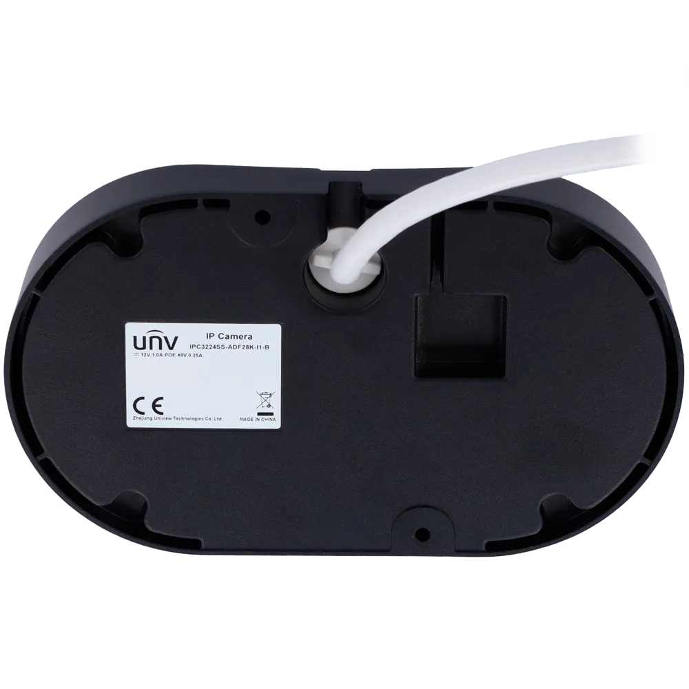 Cámara Domo IP 4MP Uniview UV-IPC3224SS-ADF28K-I1-BLACK