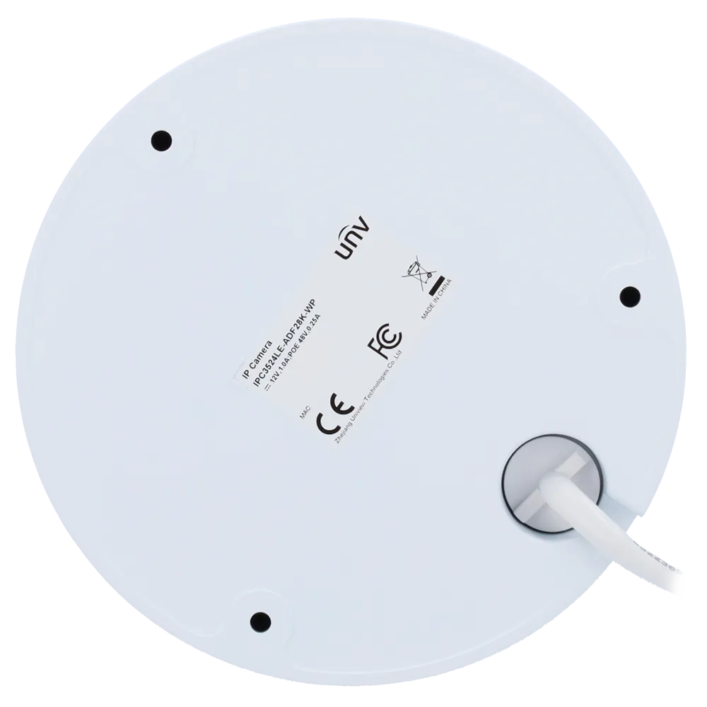 Uniview UV-IPC3522LE-ADF28K-WP Cámara Domo IP 4MP Exterior